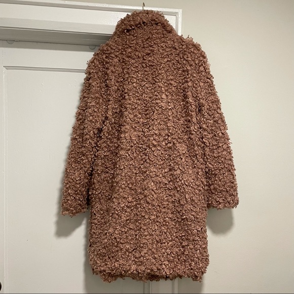 Reserved Vegan Teddy Fur Coat - Picture 4 of 7